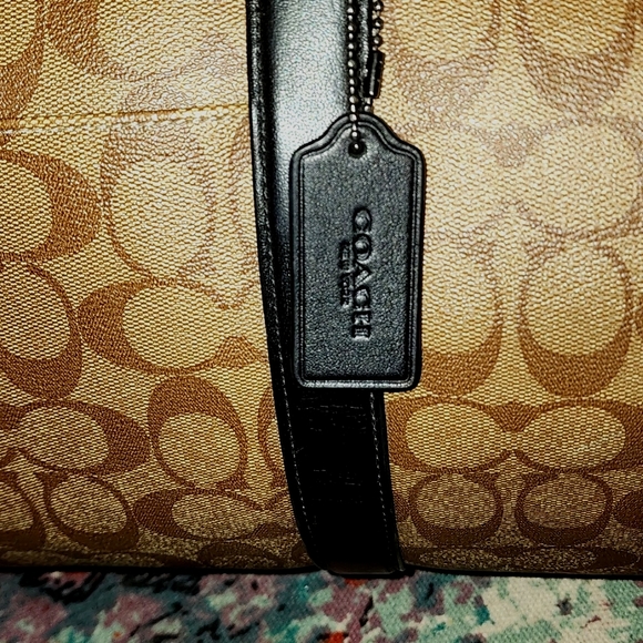 Coach overnight bag all brown leather!! - Picture 3 of 7